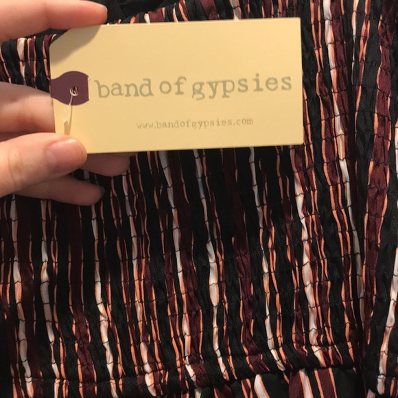 NWT Striped band of gypsies jumpsuit with pockets - Picture 7 of 8